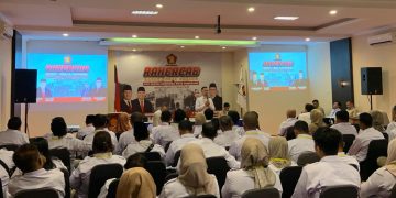 Sudarsono Beri Arahan di Rakercab Gerindra Semarang, Kader Diminta Perjuangkan Kesejahteraan Masyarakat