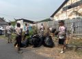 Gerakan Indonesia ASRI Terus Berlanjut, Kader Gerindra Semarang Bersihkan Lingkungan dan Tanam Pohon