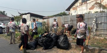 Gerakan Indonesia ASRI Terus Berlanjut, Kader Gerindra Semarang Bersihkan Lingkungan dan Tanam Pohon